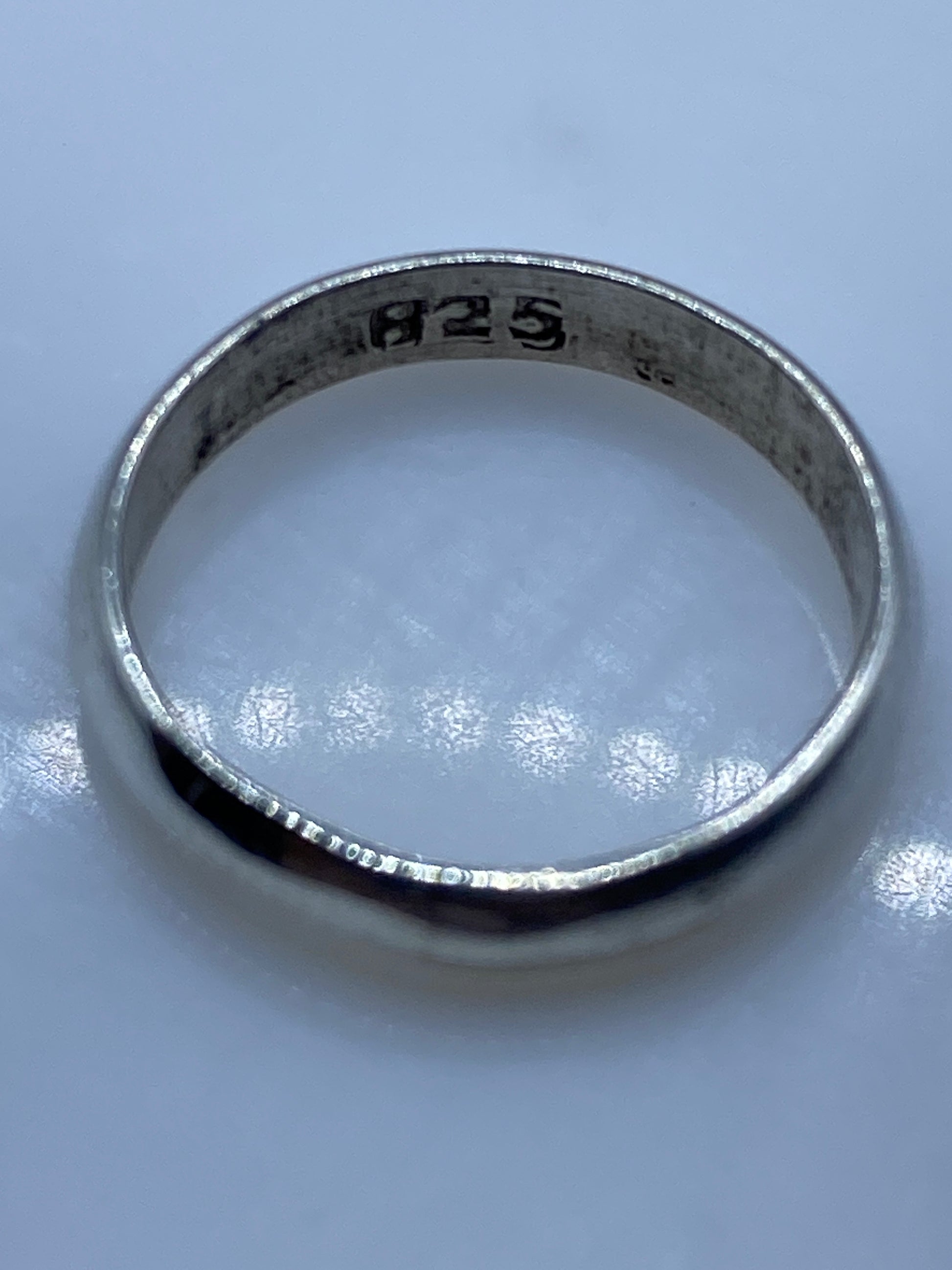 Anillo de Plata Banda Lisa Minimalista — Uso Diario — foto 5