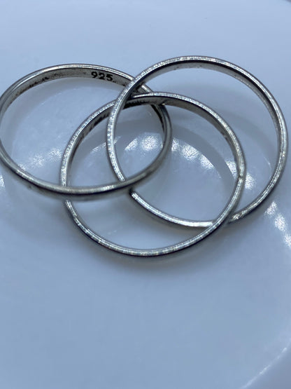 Anillo de Plata Eslabón Entrelazado — Uso Diario — foto 5
