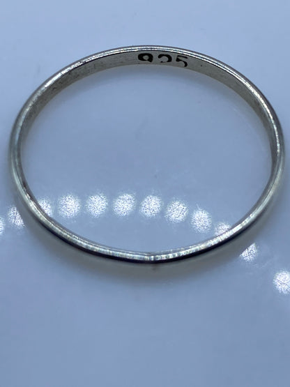 Anillo de Plata .925 Pulido Minimalista — Banda Lisa Unisex — foto 5