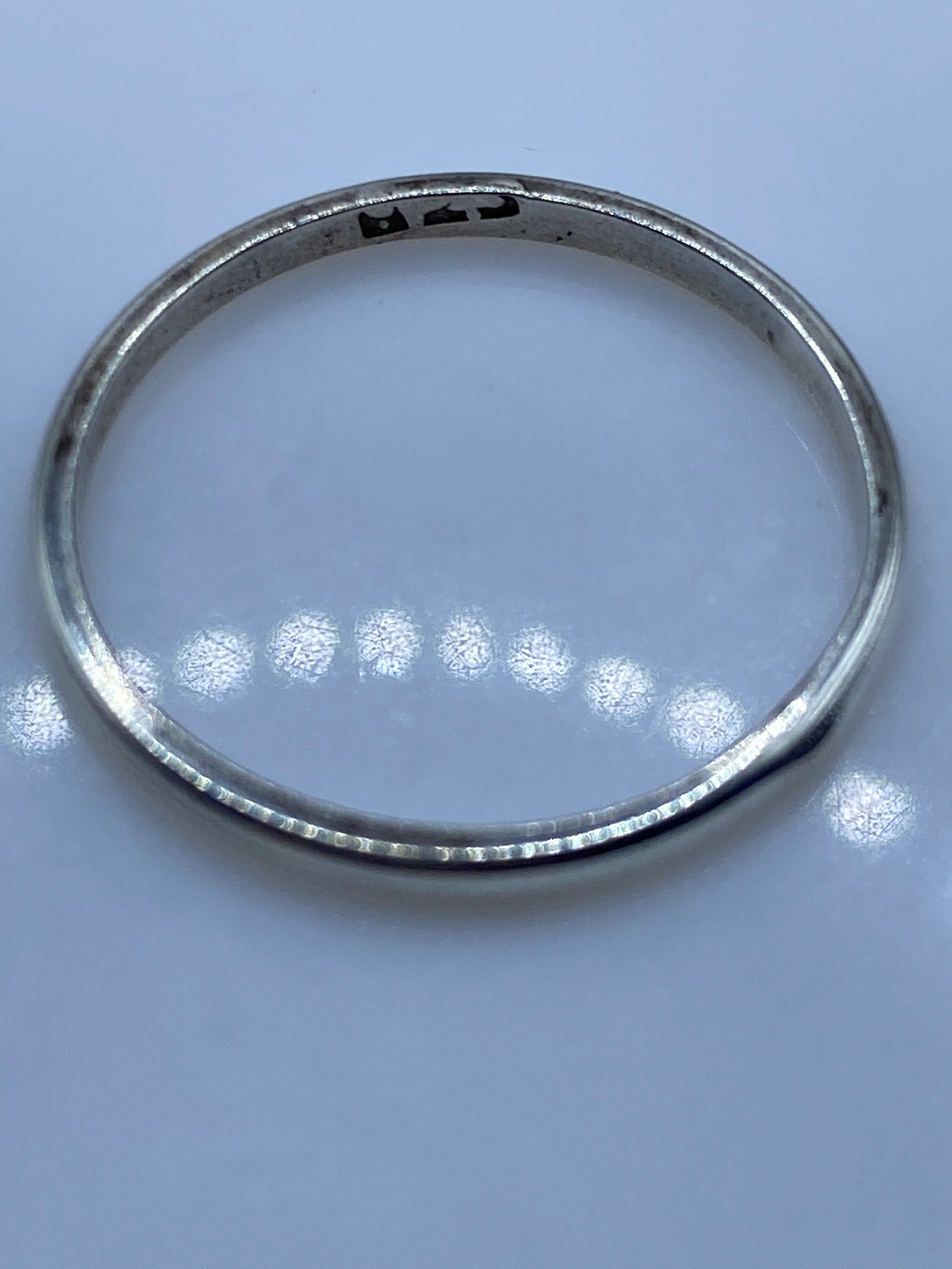 Anillo de Plata .925 Banda Fina Minimalista — Unisex — foto 5