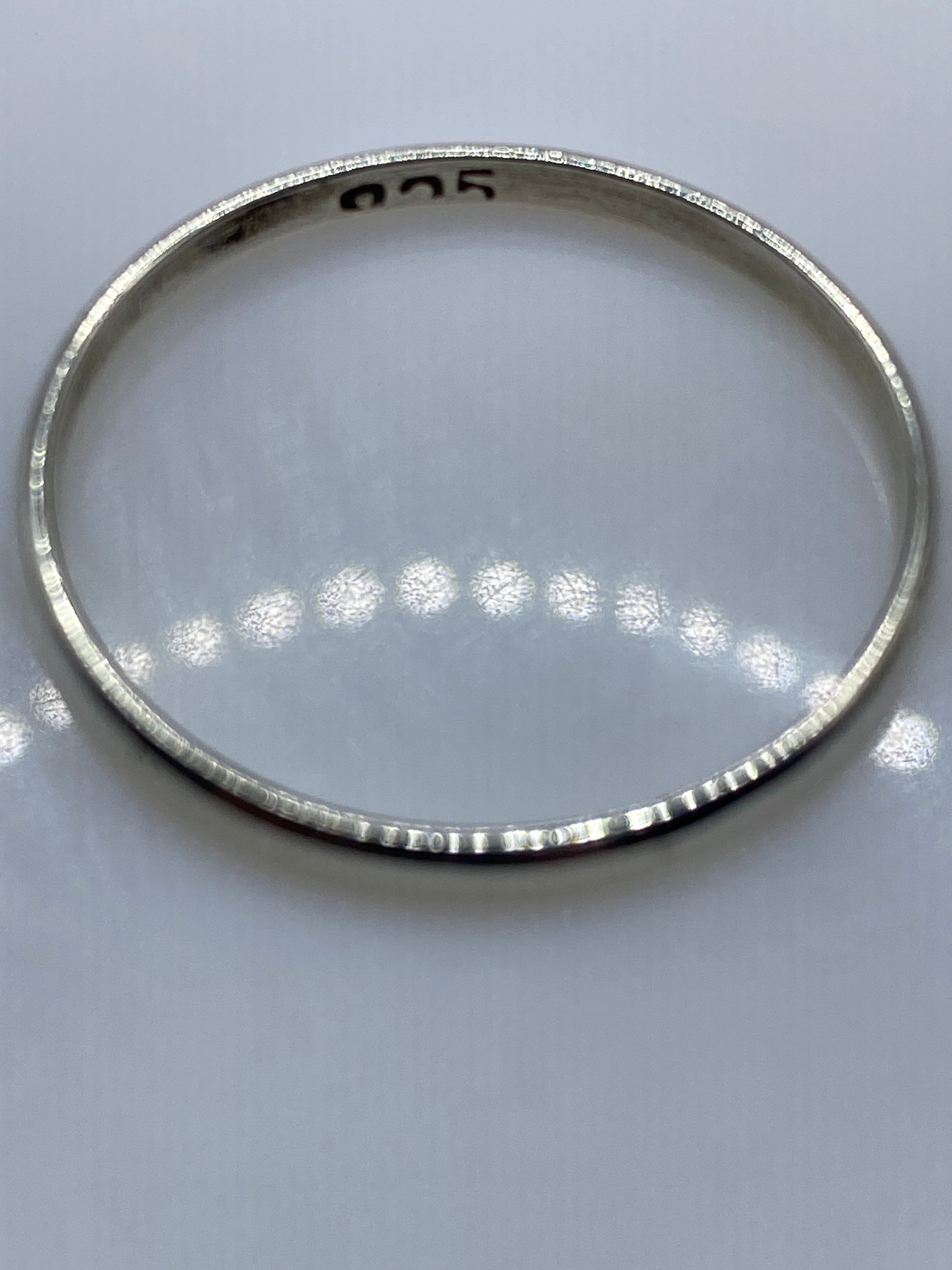 Anillo Banda Plata .925 Minimalista — Uso Diario Unisex — foto 5