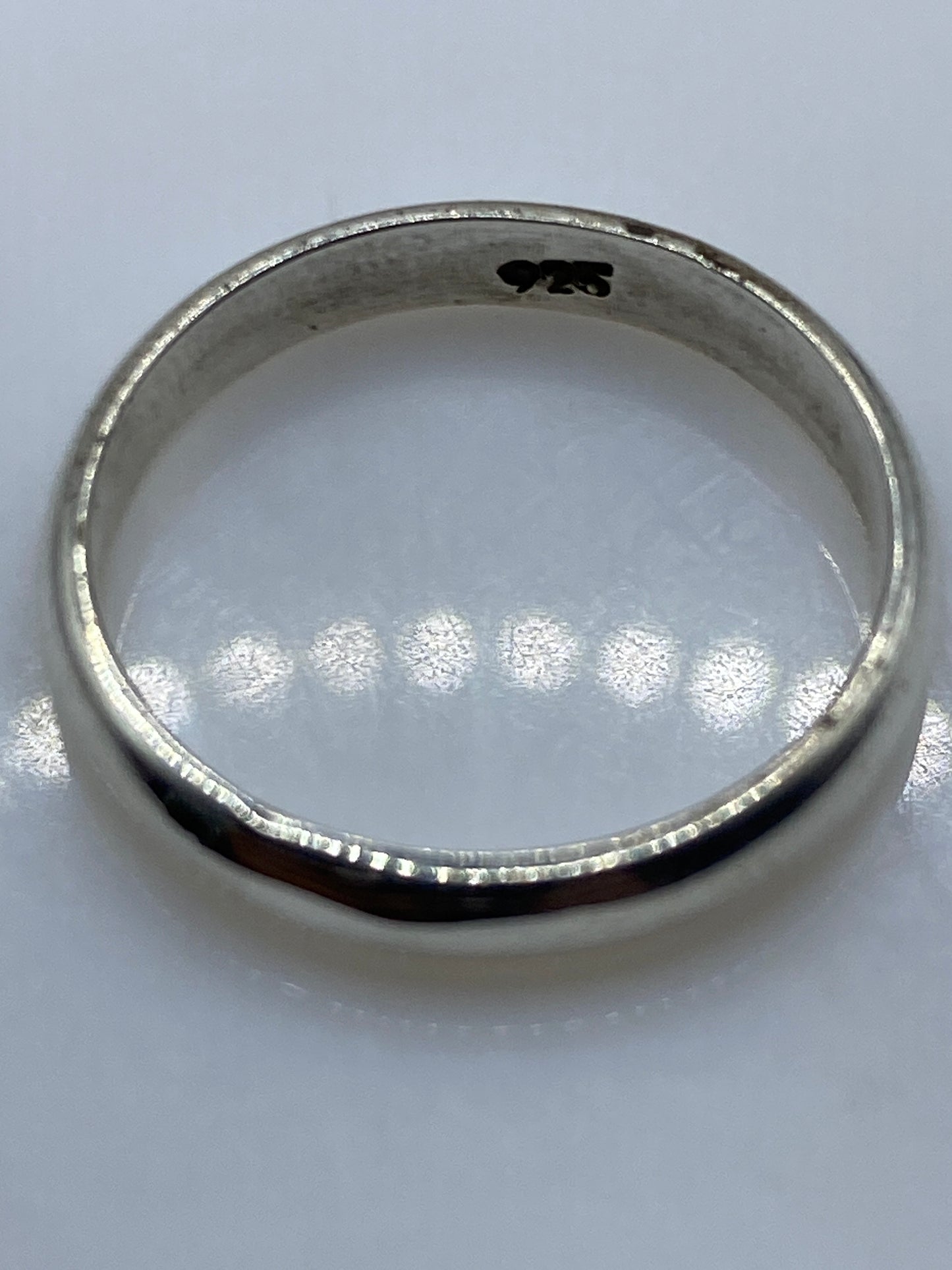 Anillo Banda Plata Pulida .925 — Minimalista Diario — foto 5