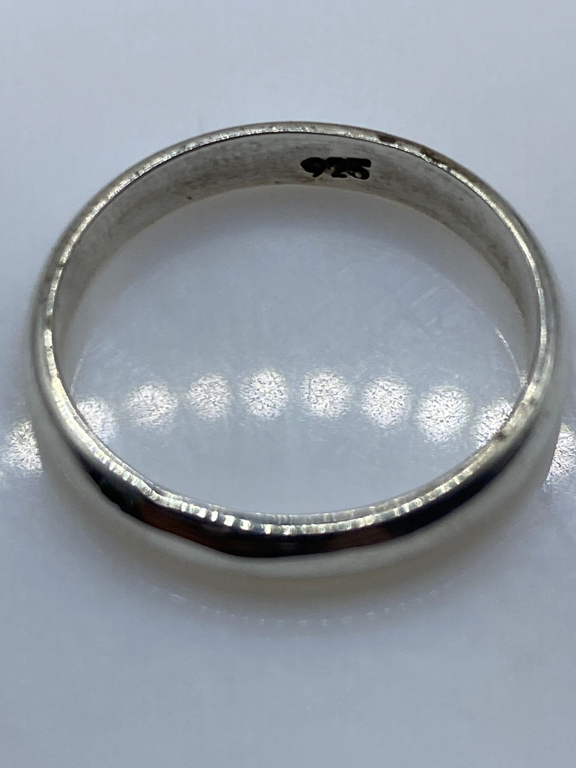 Anillo Banda Plata Pulida .925 — Minimalista Diario — foto 5