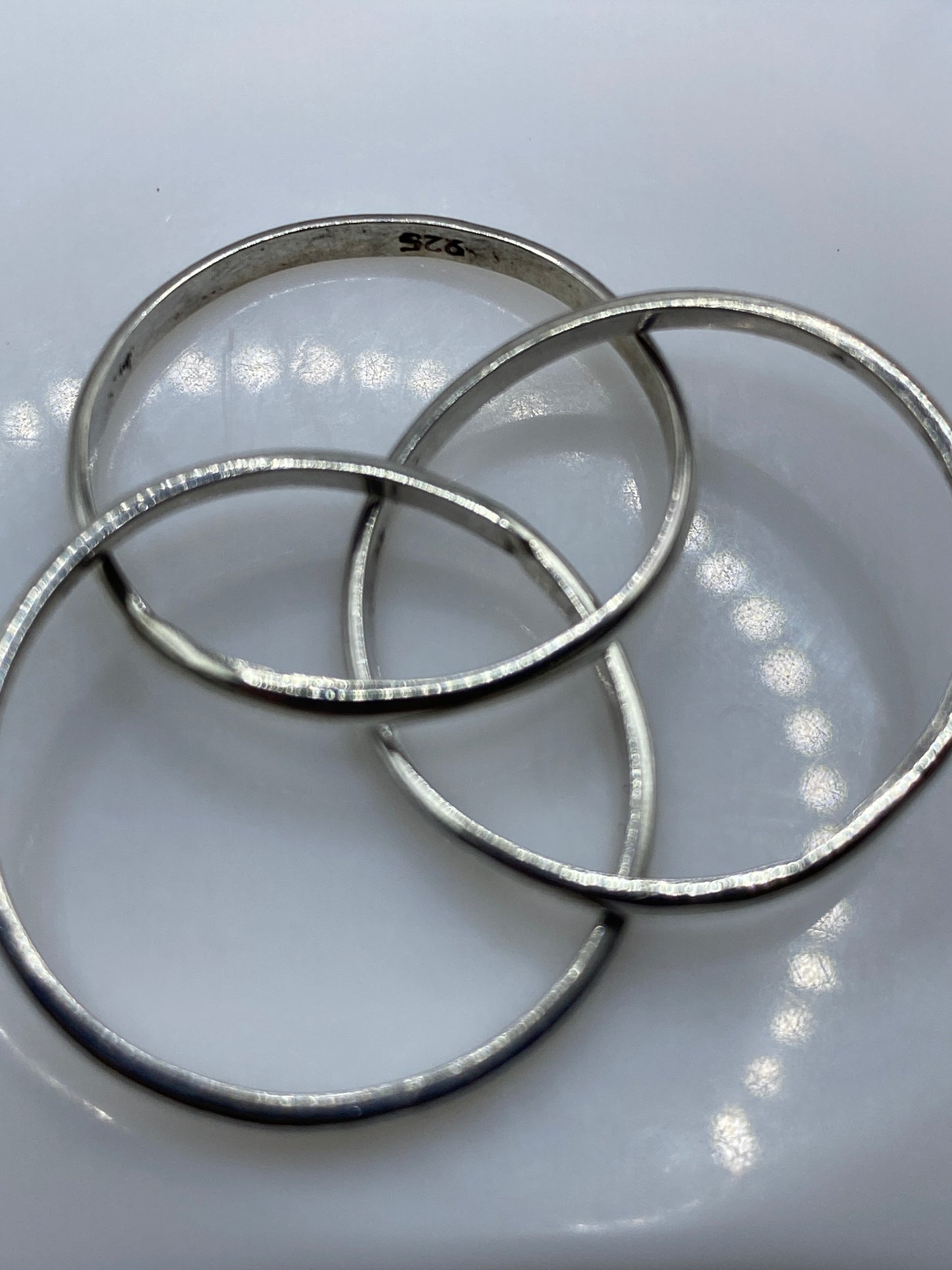 Anillo de Plata Pulida Minimalista — Banda Suave .925 — foto 5