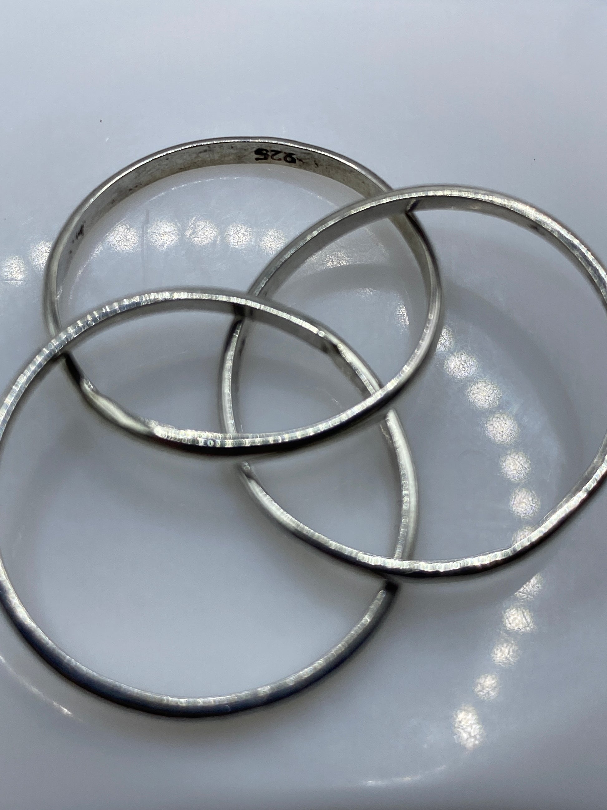 Anillo de Plata Pulida Minimalista — Banda Suave .925 — foto 5