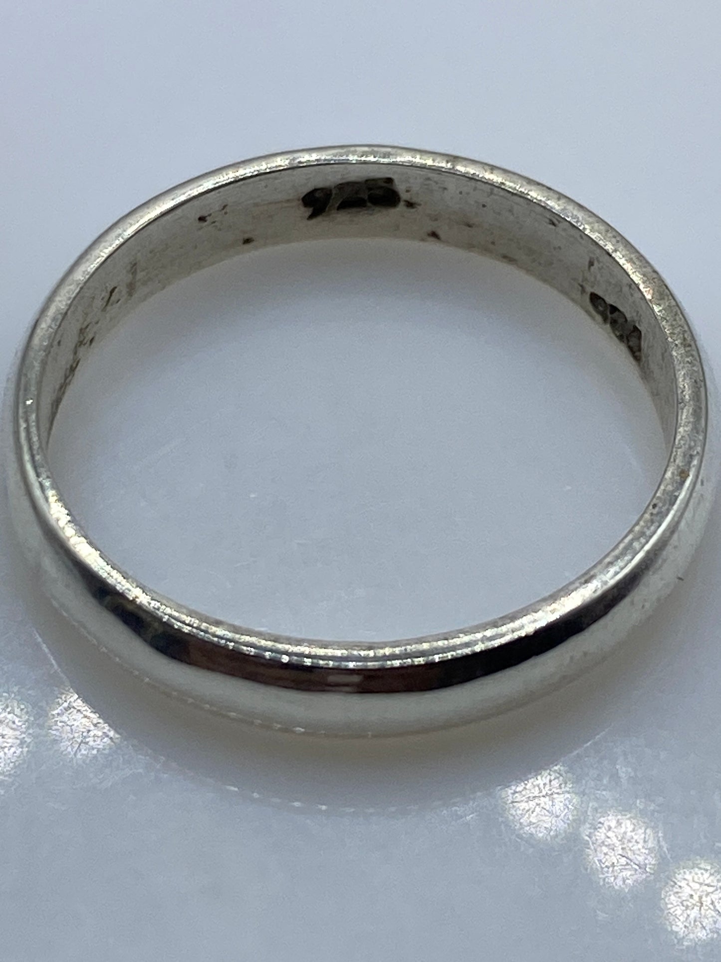 Anillo de Plata Banda Pulida Minimalista — Talla 6 — foto 5
