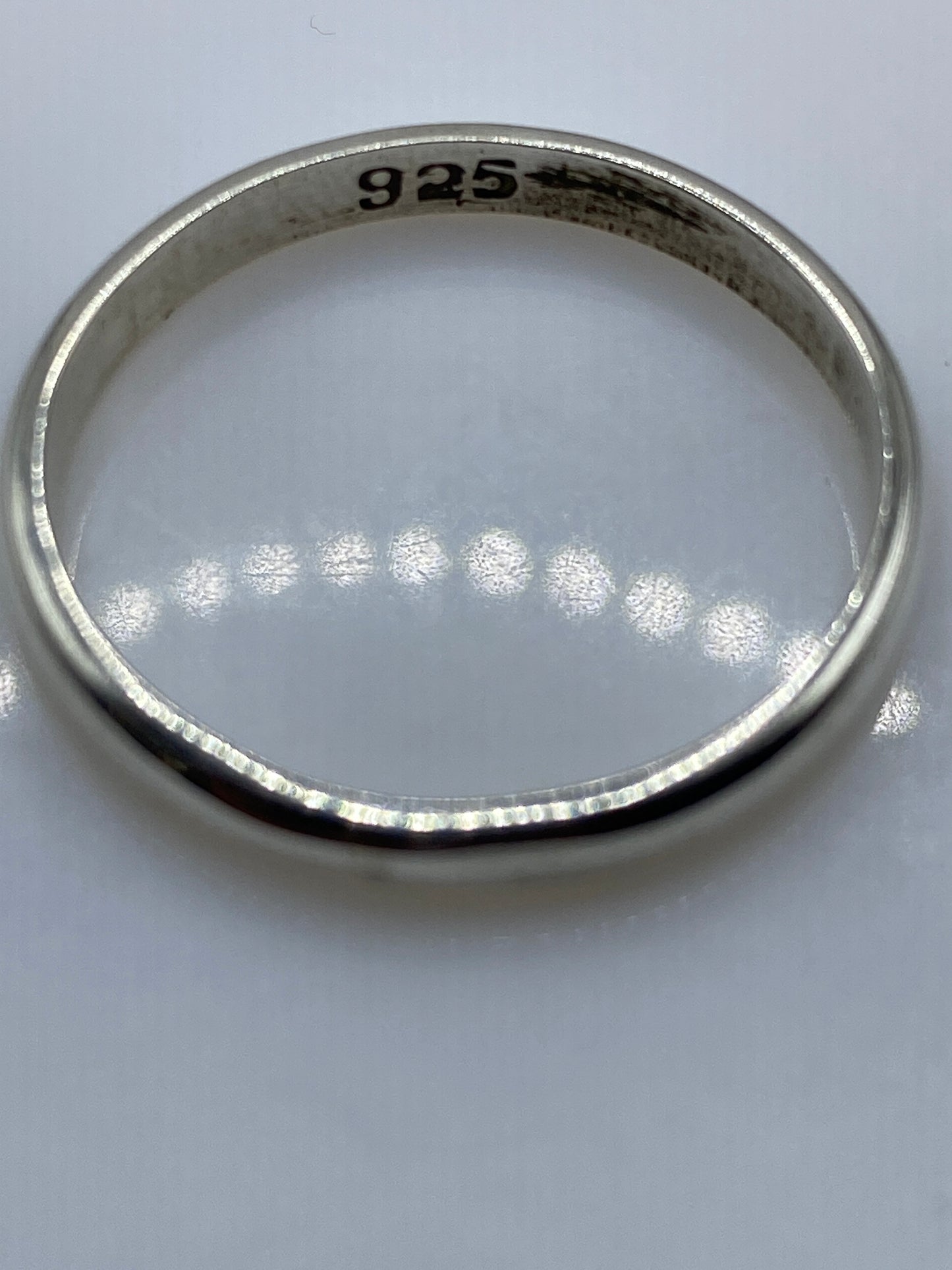 Anillo de Plata .925 Banda Pulida Minimalista — foto 5