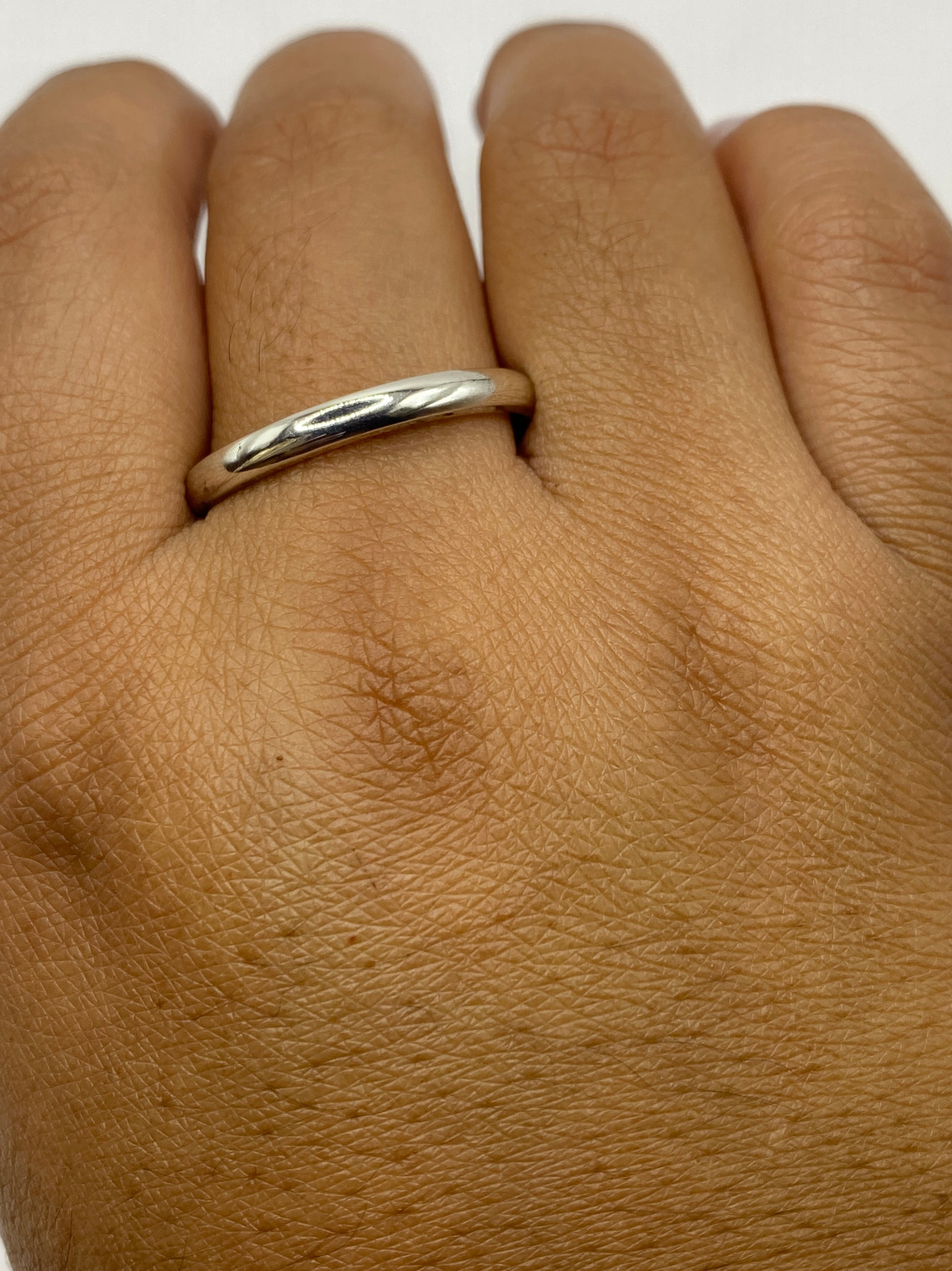 Hallmark .925 MEXICO grabado en el interior del anillo de plata