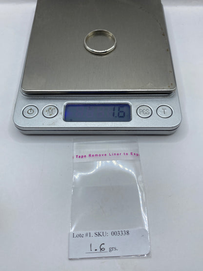 Anillo de Plata Banda Clásica Pulida — Minimalista Diario — foto 6