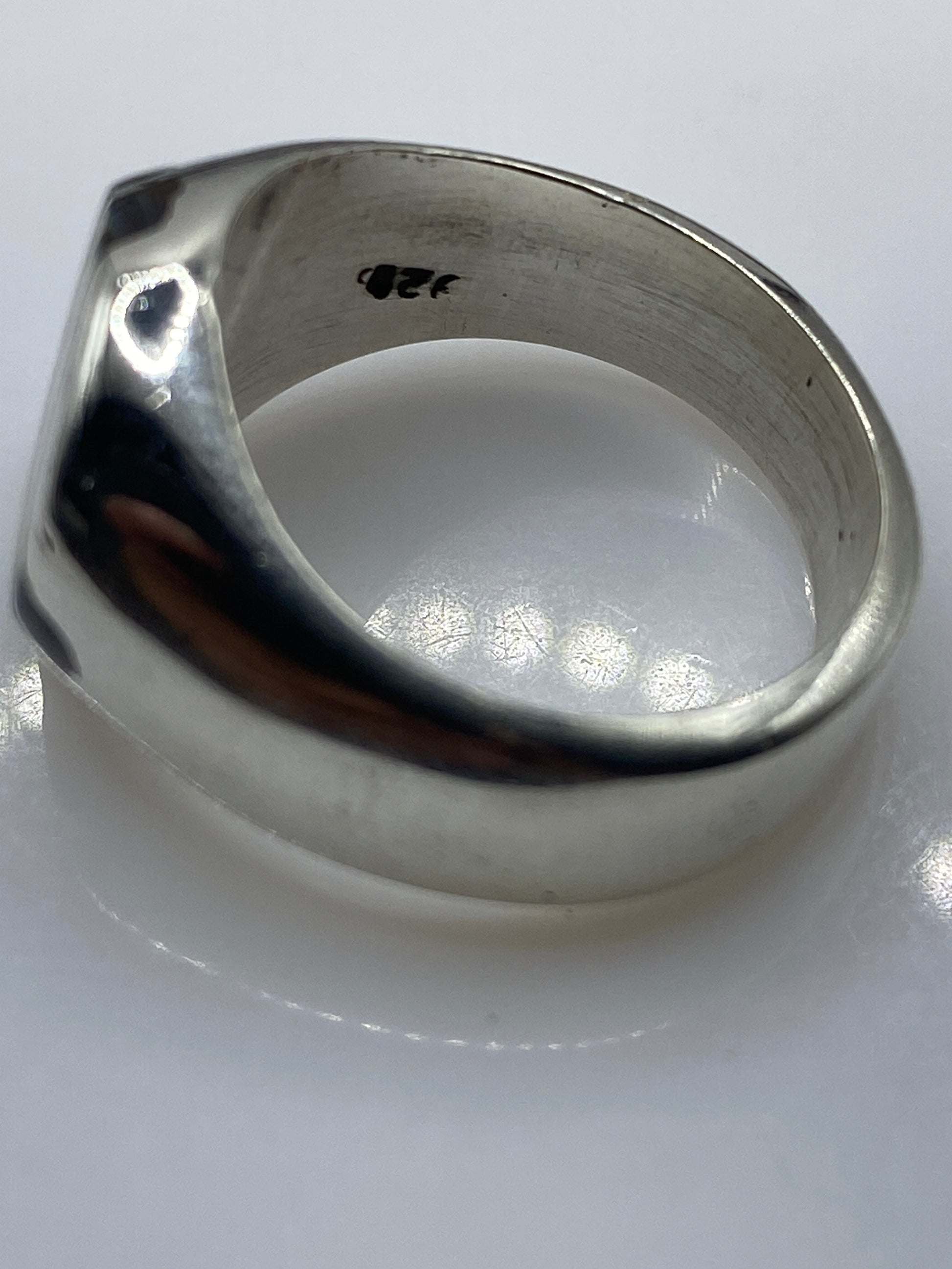 Anillo de Plata Bandas Geométricas — Diseño Moderno Unisex — foto 5