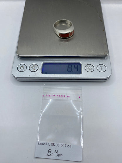 Anillo de Plata .925 con Piedra — Diseño Moderno Unisex — foto 6