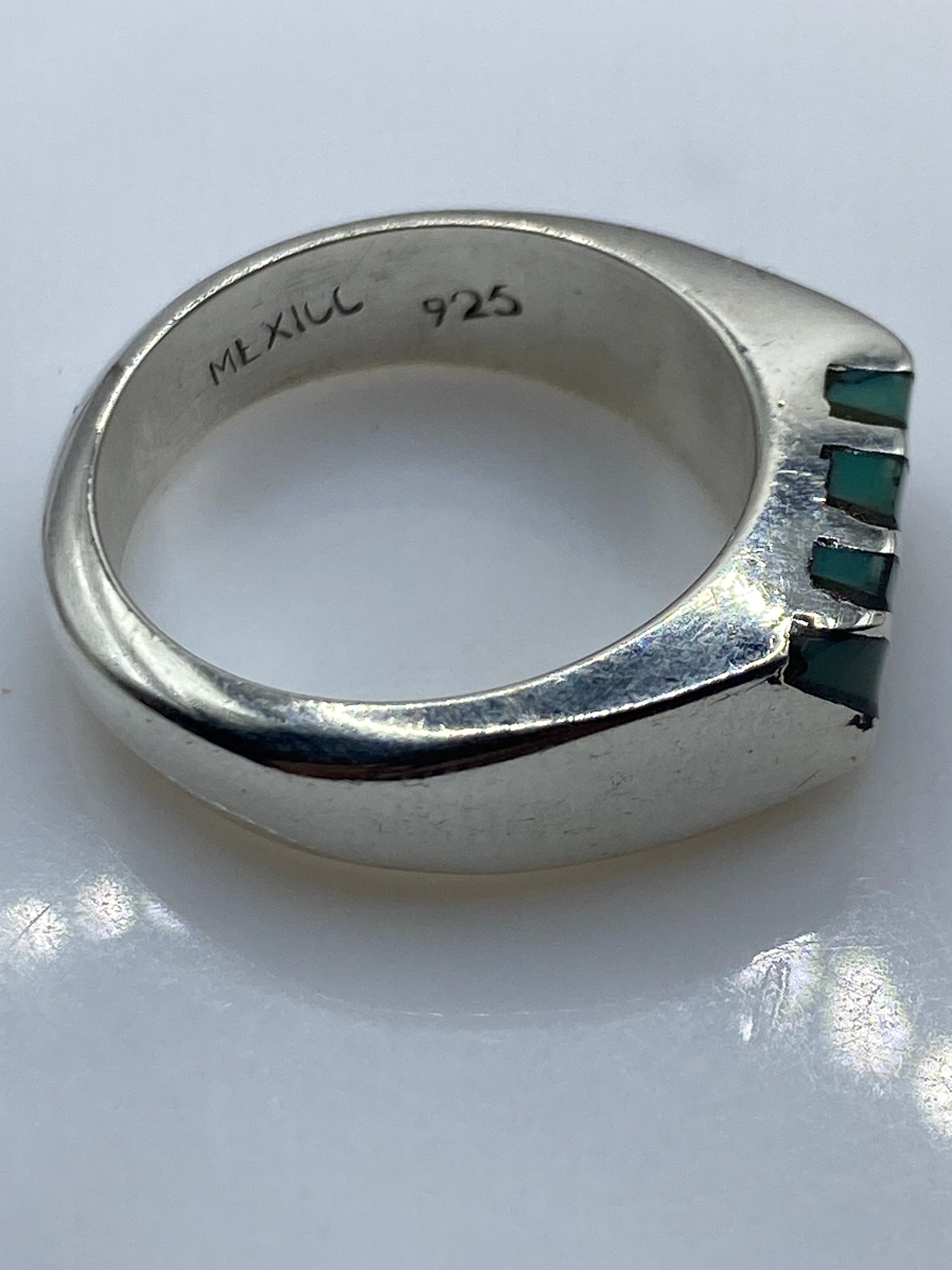 Anillo de Plata Solitario Elegante — Diseño Moderno Taxco — foto 5
