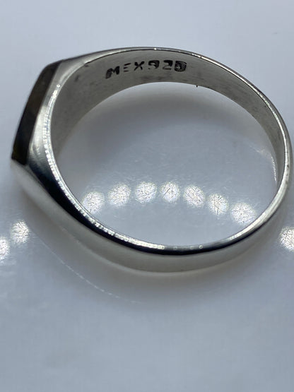 Anillo de Plata .925 Piedra Natural — Diseño Moderno — foto 5