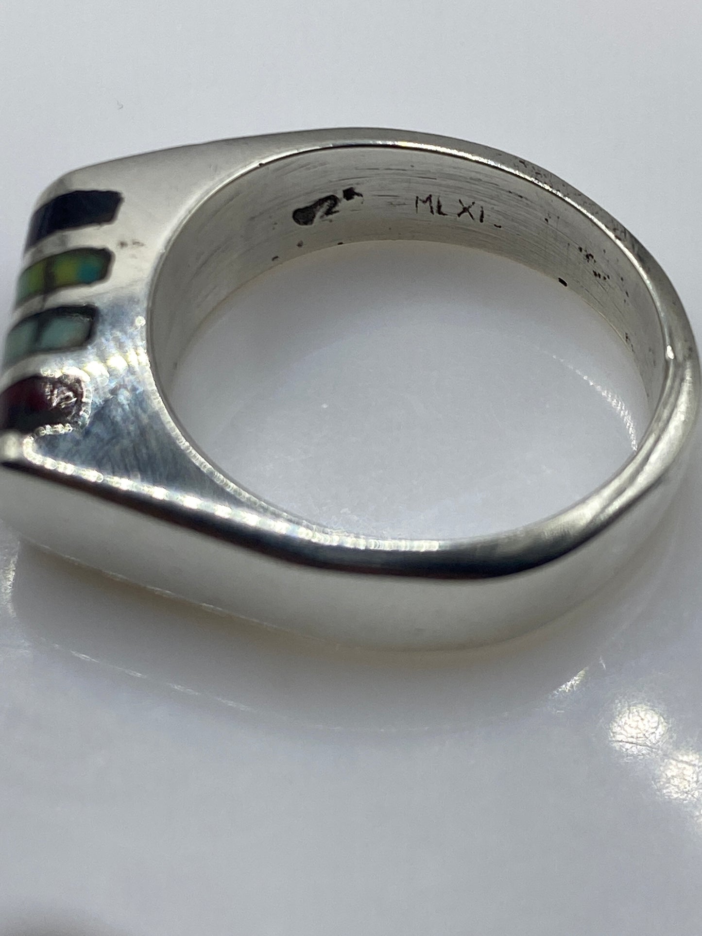 Anillo de Plata Onix Negro Robusto — Unisex Taxco — foto 5