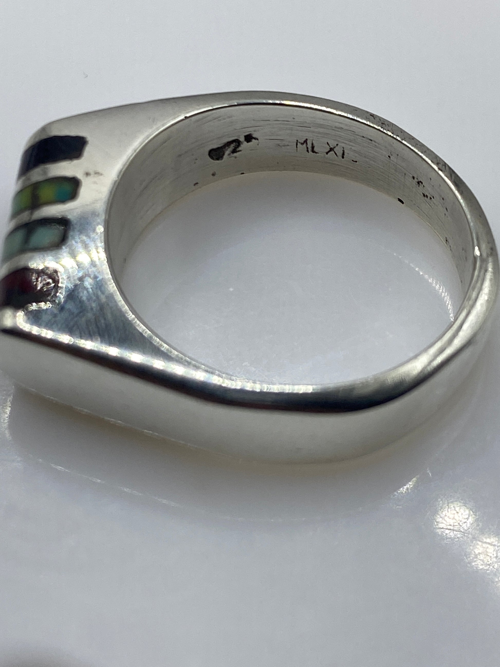 Anillo de Plata Onix Negro Robusto — Unisex Taxco — foto 5