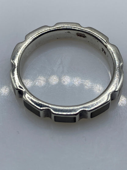 Anillo de Plata con Perla Natural — Geométrico Moderno — foto 5
