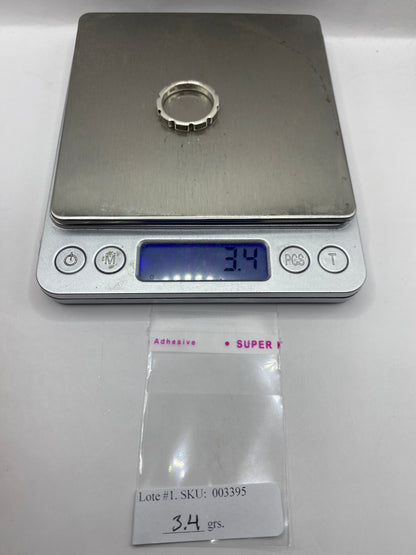 Anillo de Plata con Perla Natural — Geométrico Moderno — foto 6