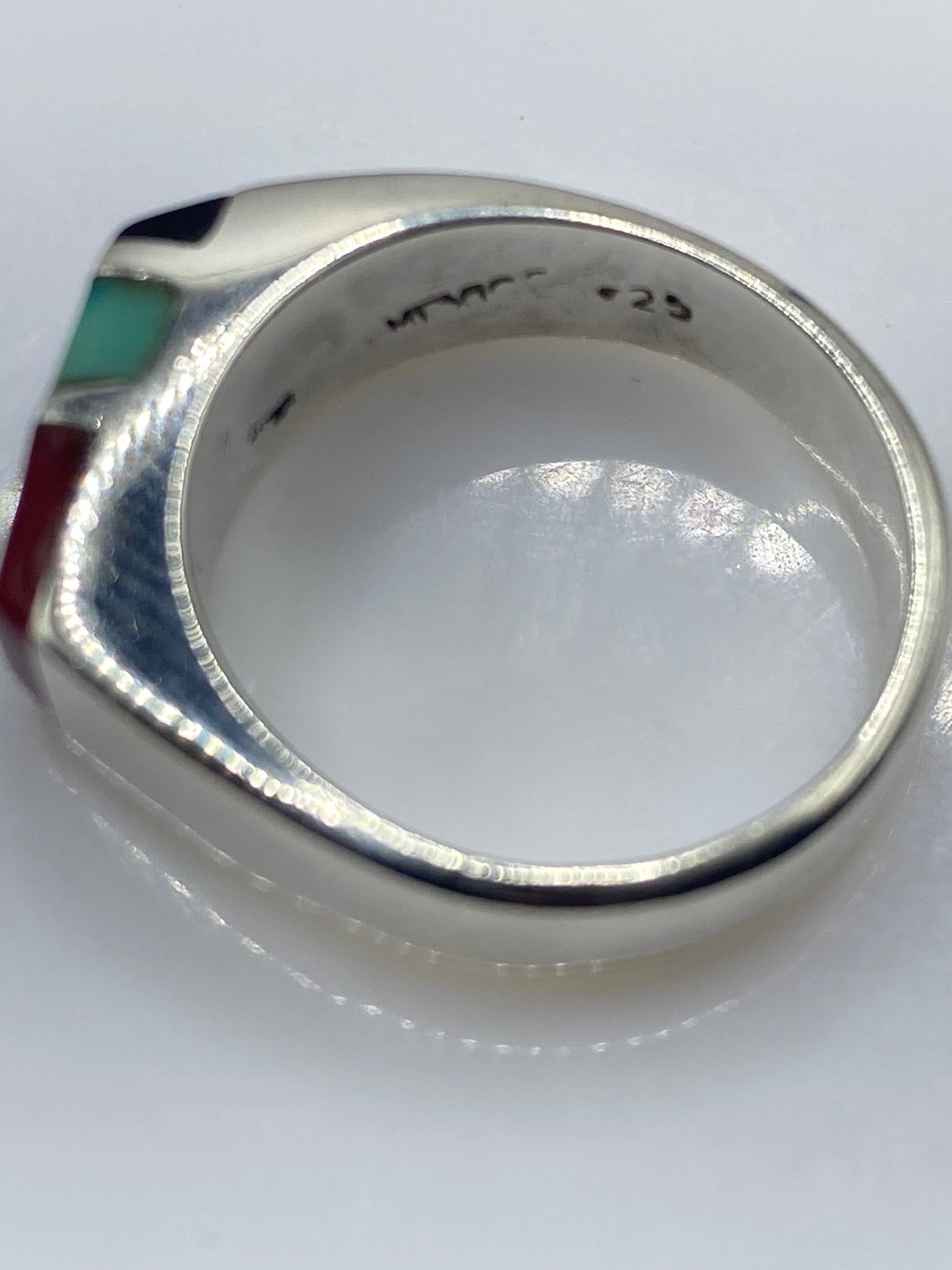 Anillo de Plata .925 Ónix Negro — Moderno Geométrico — foto 5