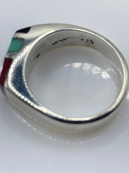 Anillo de Plata .925 Ónix Negro — Moderno Geométrico — foto 5