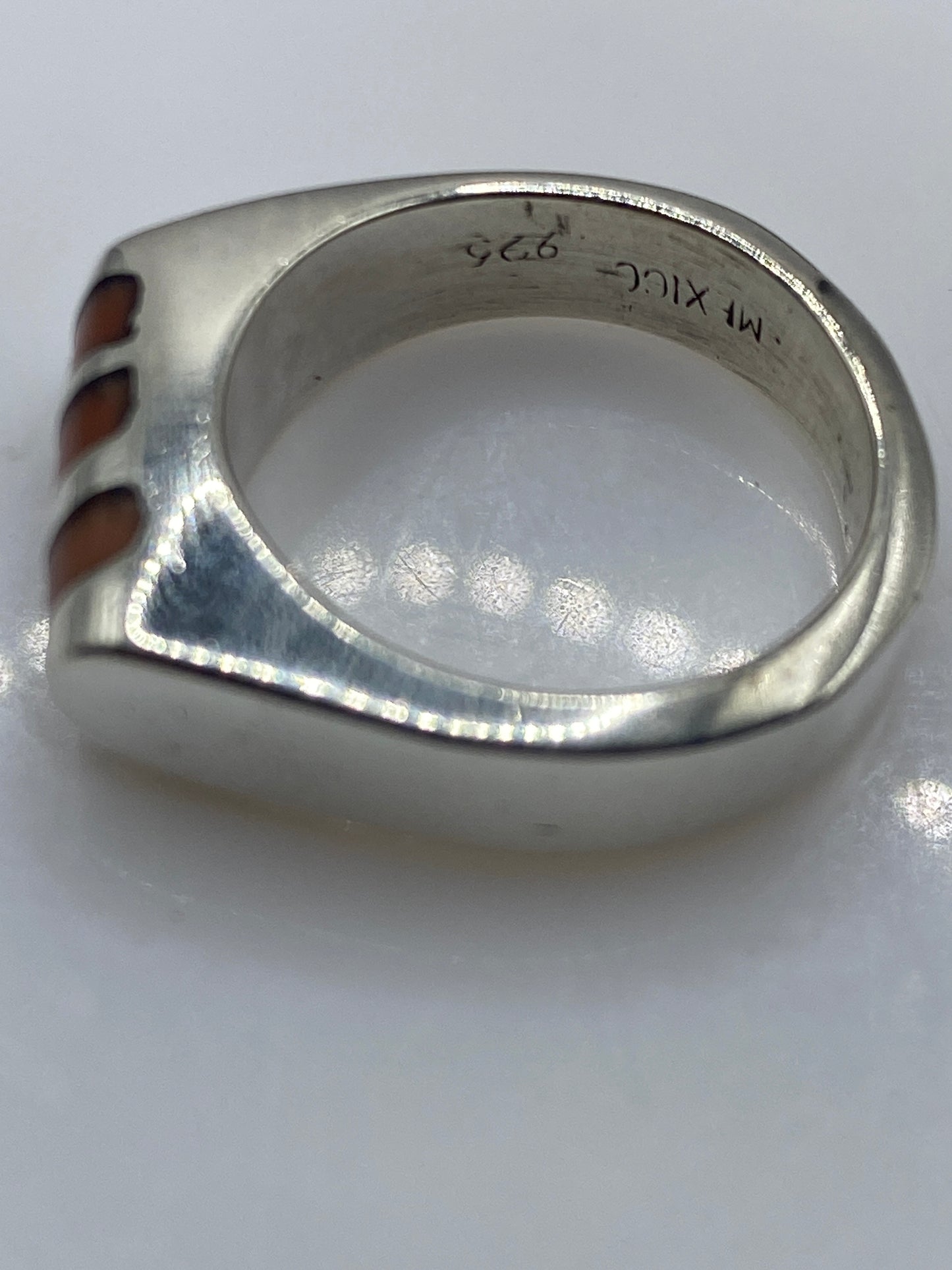 Anillo de Plata Coral Enlazado — Diseño Unisex Taxco — foto 5