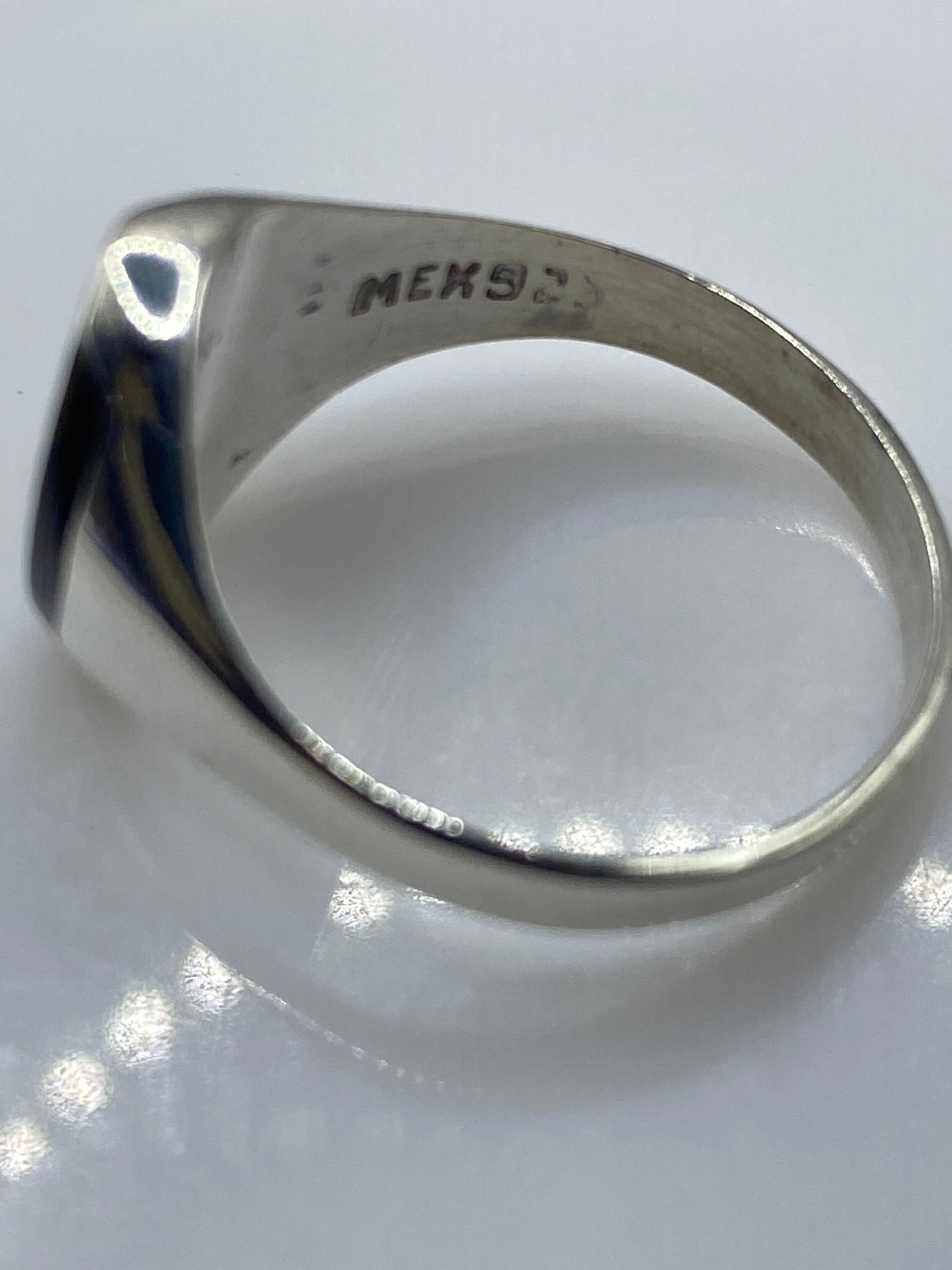 Anillo Plata Onix Negro Oval — Solitario Minimalista — foto 5