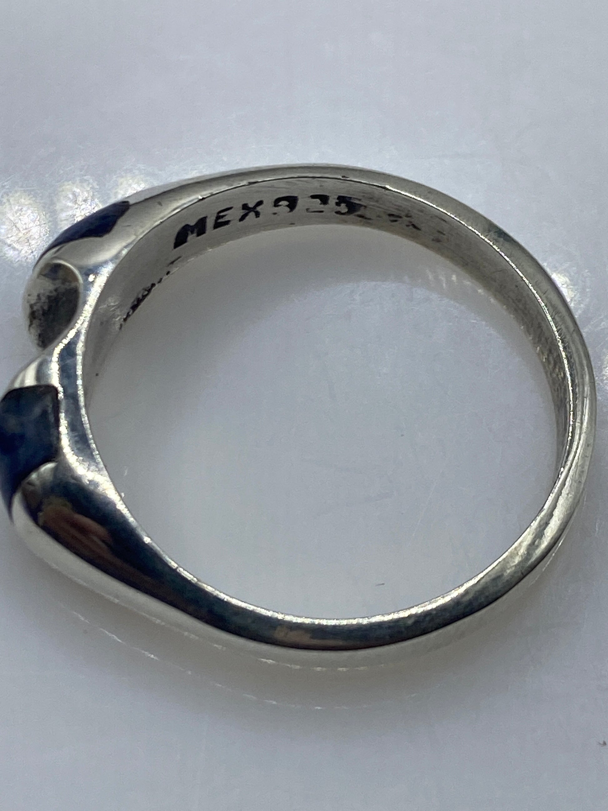 Anillo Lapislázuli Azul Profundo — Plata .925 Taxco — foto 5