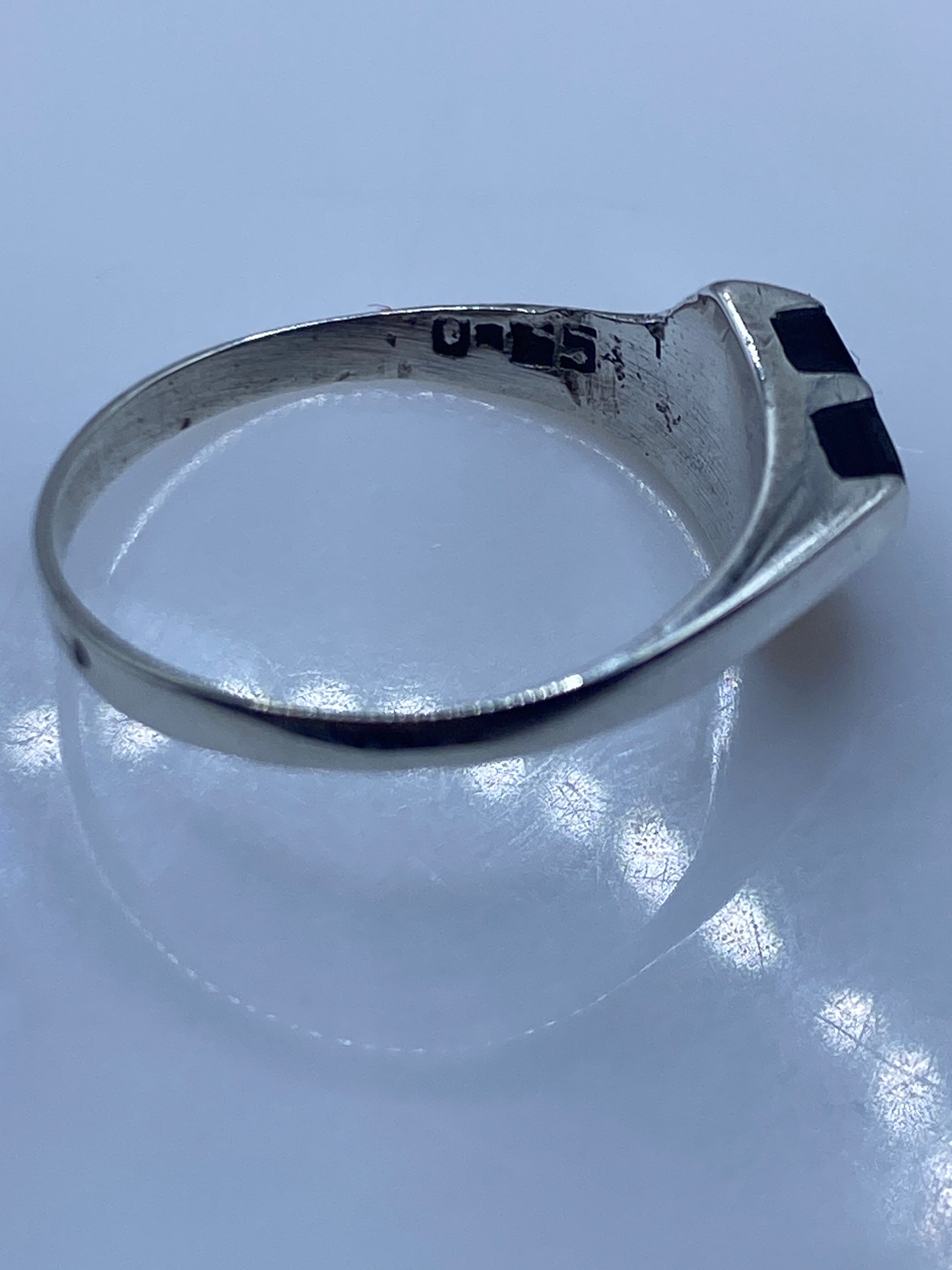 Anillo de Plata .925 con Onix Negro Minimalista — foto 5