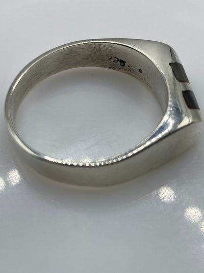 Anillo Solitario de Plata con Piedra Engastada — Elegancia Taxco — foto 5