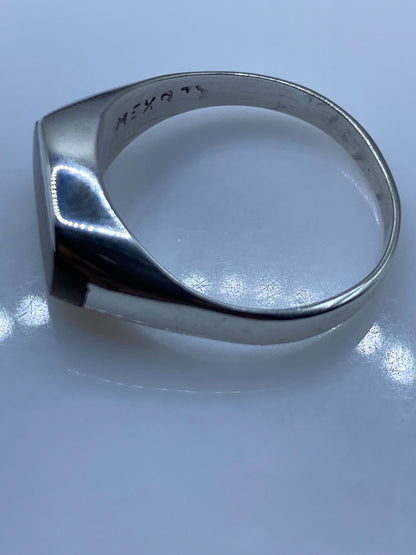 Anillo de Plata Solitario Piedra Café — Minimalista Unisex — foto 5