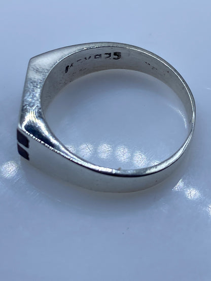 Anillo de Plata Piedra Café — Minimalista Unisex — foto 5