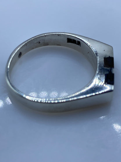 Anillo de Plata Piedra Café — Minimalista Taxco — foto 5