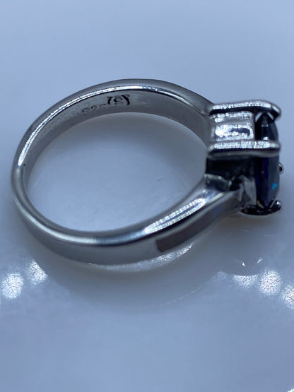 Anillo Ópalo de Fuego en Plata .925 — Solitario Artesanal — foto 5