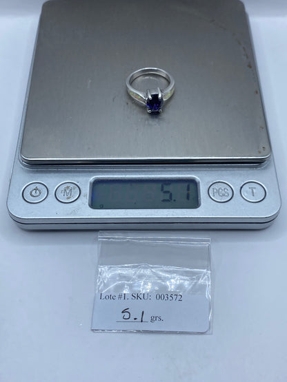 Anillo de Plata Ópalo de Fuego Solitario — Diseño Exclusivo — foto 6