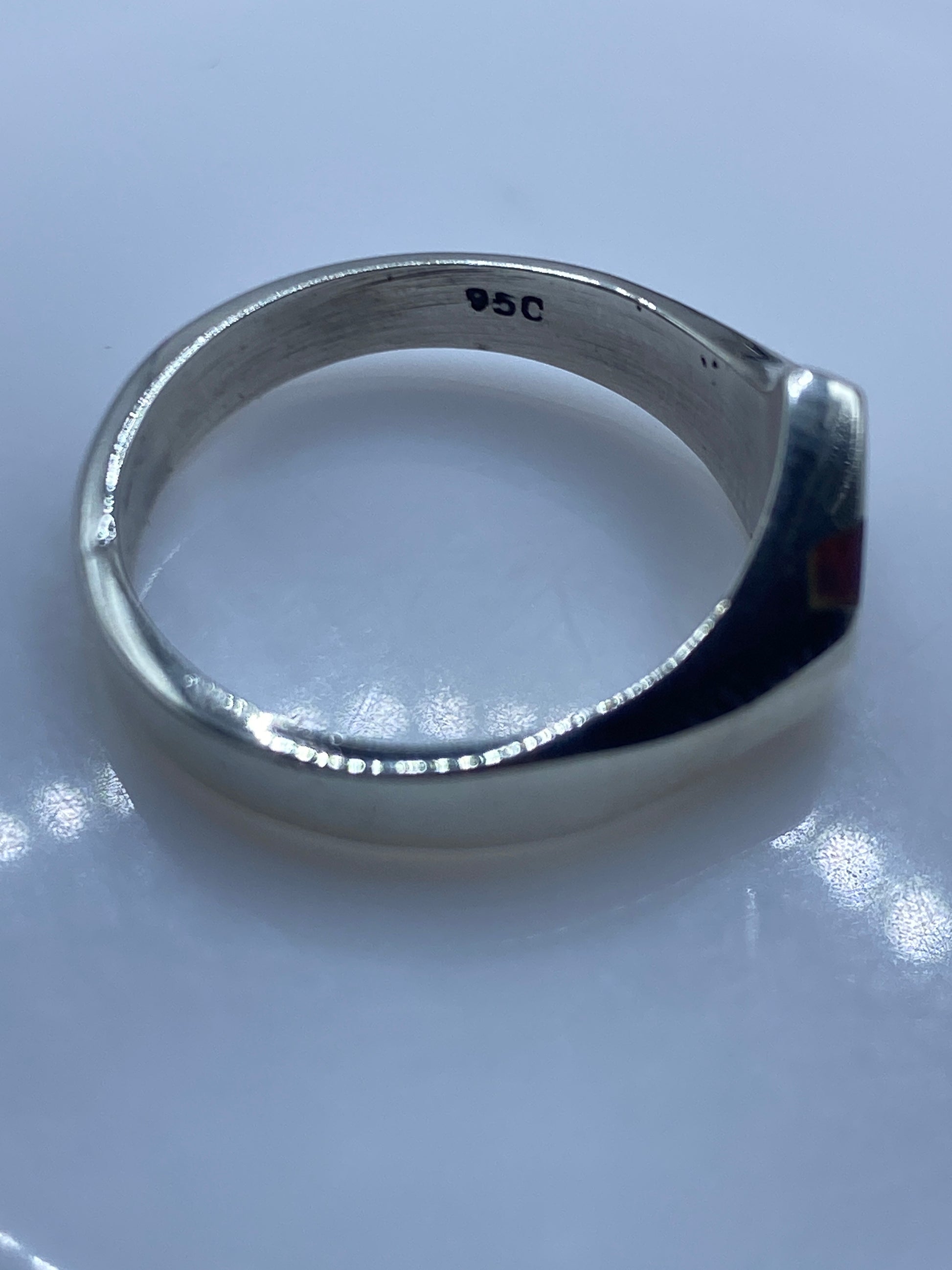 Anillo Solitario Ópalo de Fuego Plata .950 — Multicolor — foto 5