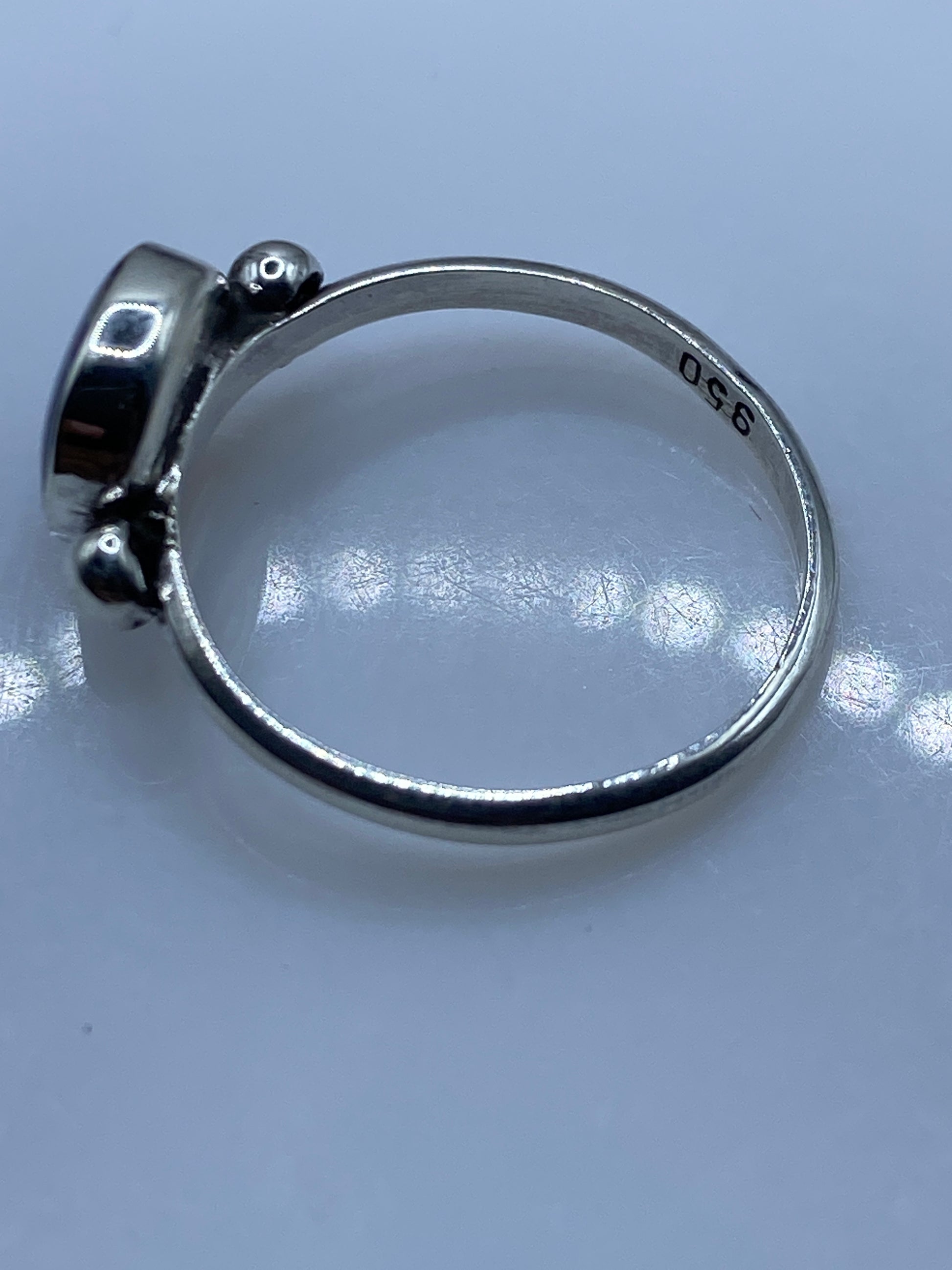 Anillo de Plata .950 Lapislázuli Azul Profundo — foto 5