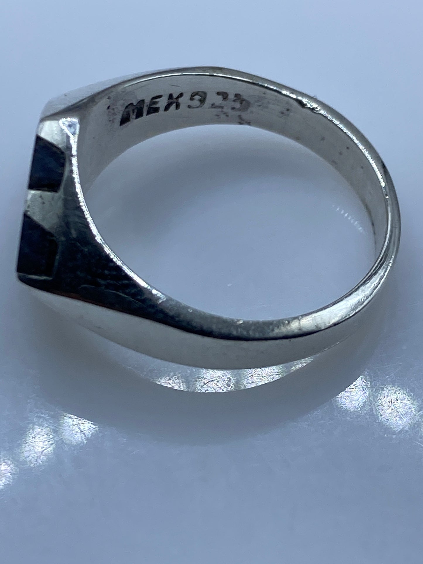 Anillo de Plata Lapislázuli Azul — Solitario Unisex — foto 5