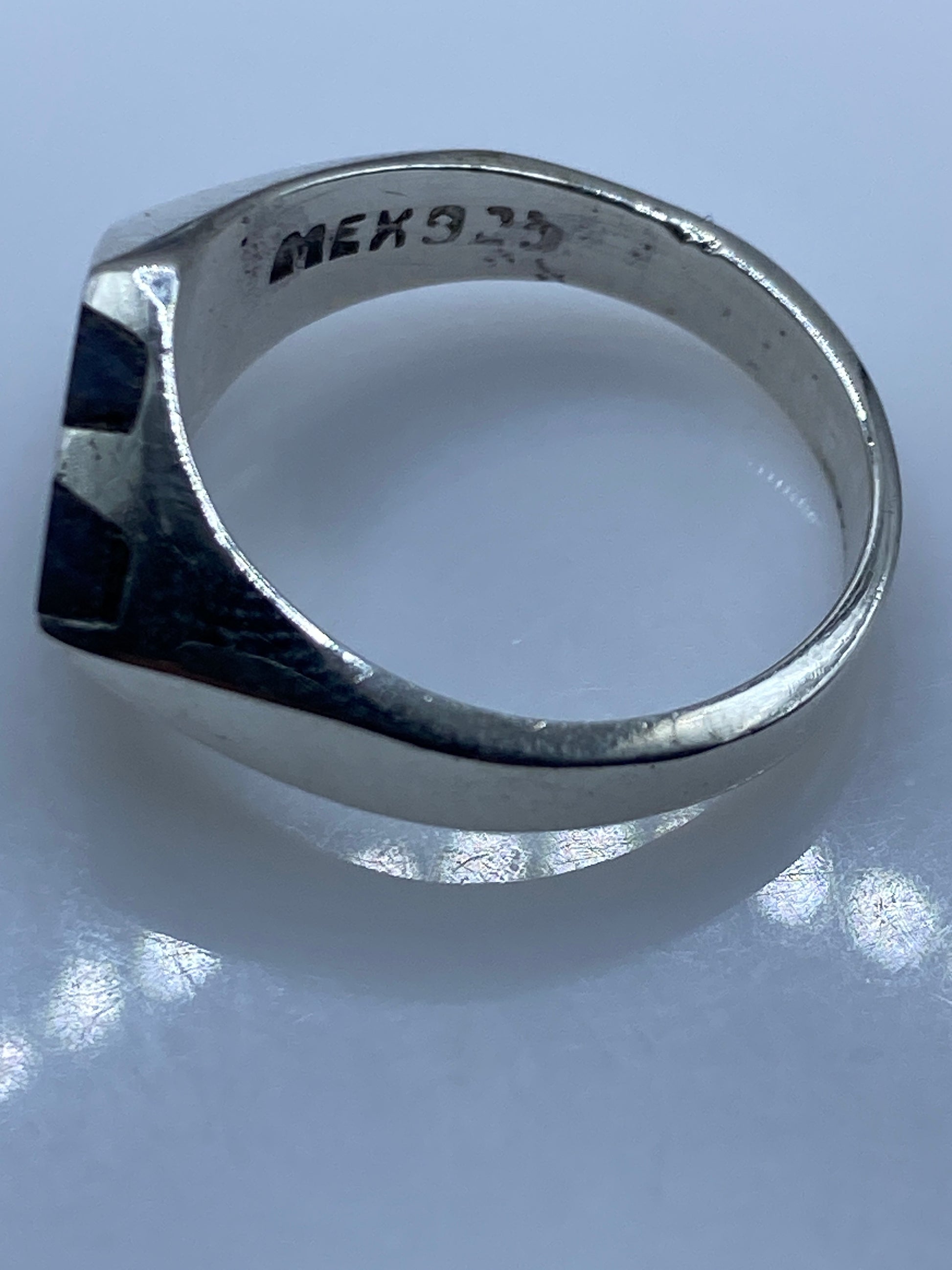 Anillo de Plata Lapislázuli Azul — Solitario Unisex — foto 5