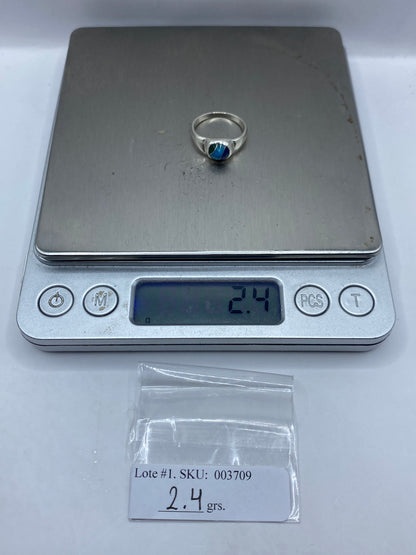 Anillo de Plata .925 con Turquesa Azul Cielo — foto 6
