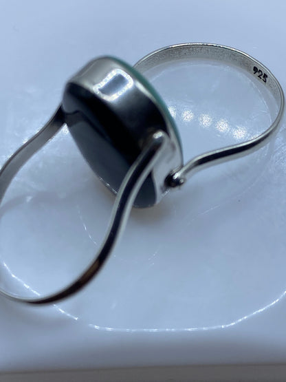 Anillo de Plata Ónix Negro — Solitario Elegante Taxco — foto 5