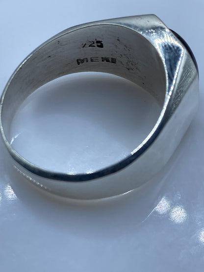 Anillo de Plata Ónix Negro — Sello Masculino Taxco — foto 5