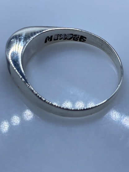 Anillo de Plata con Ónix Negro — Minimalista Taxco — foto 5