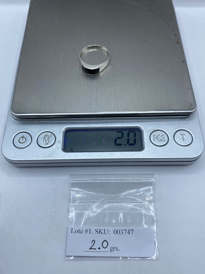 Anillo de Plata con Ónix Negro — Minimalista Taxco — foto 6