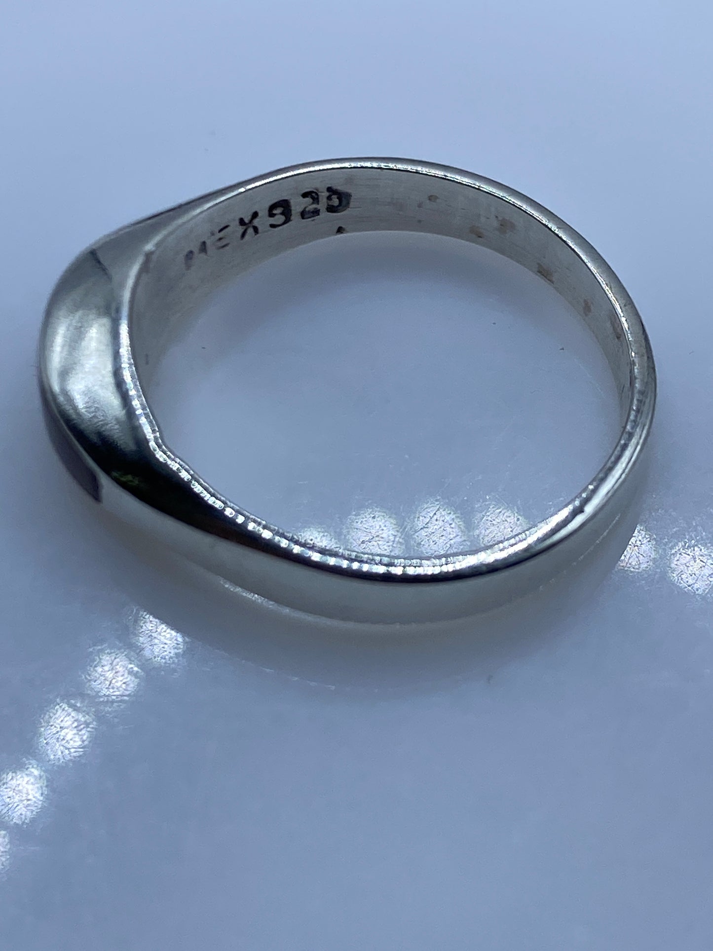 Anillo de Plata Onix Café — Solitario Minimalista — foto 5