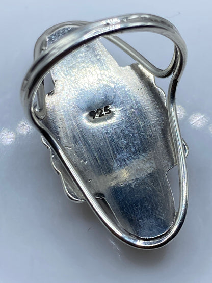 Anillo de Plata Ónix Negro con Esferas — Solitario Escultural — foto 5