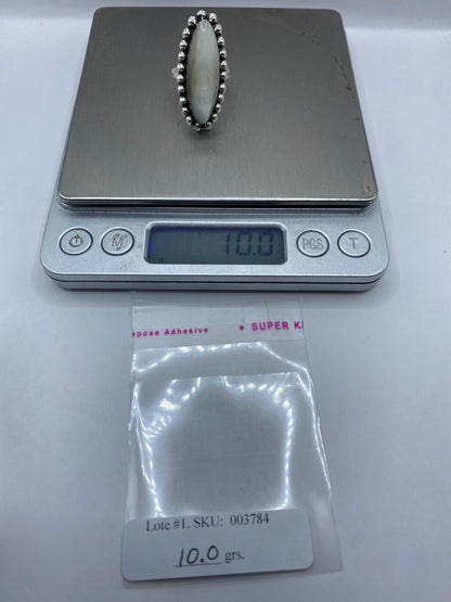 Anillo Ajustable Perla Blanca — Diseño Étnico Taxco .925 — foto 5