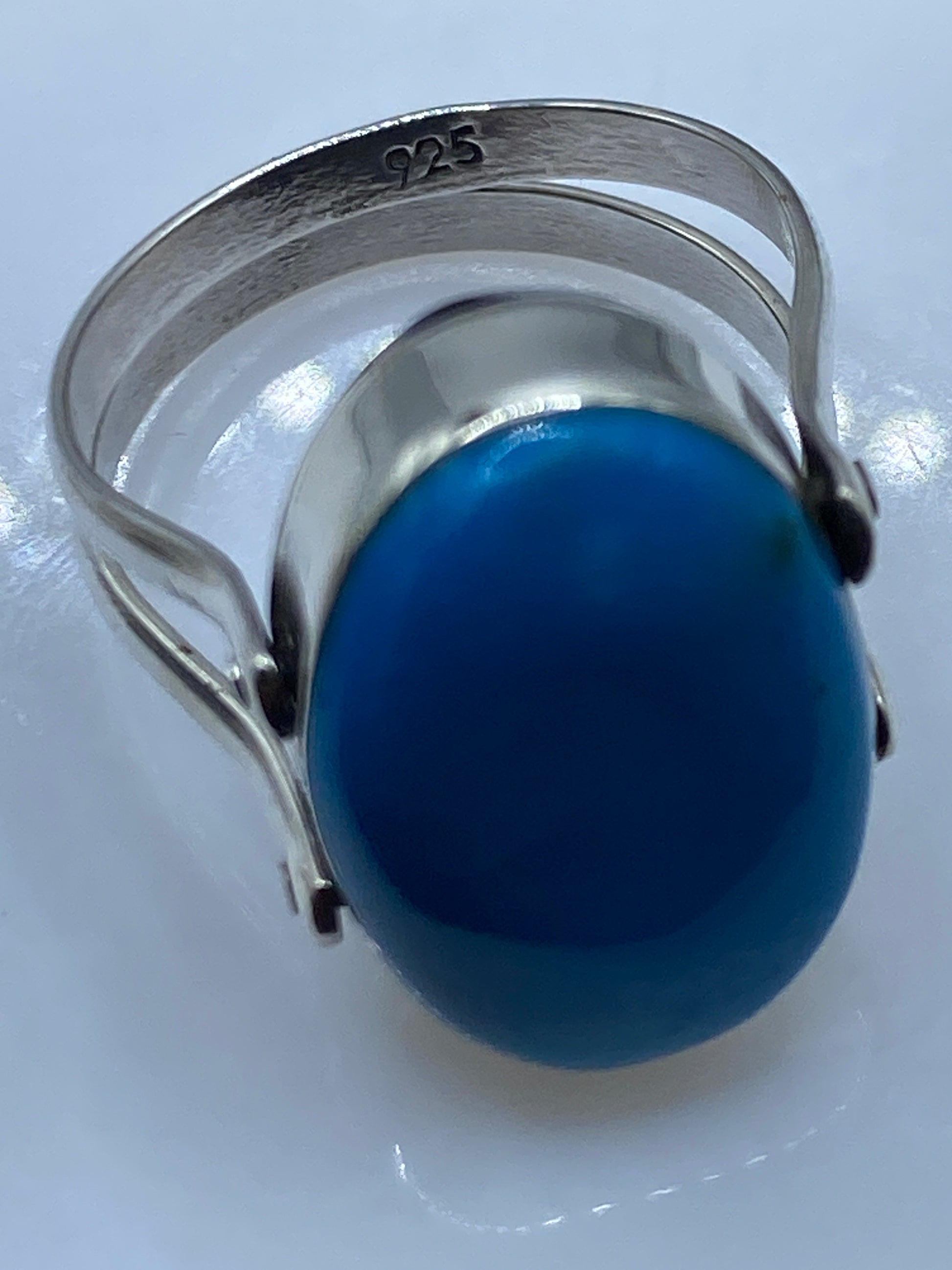 Anillo de Plata con Ónix Negro — Solitario Elegante — foto 5
