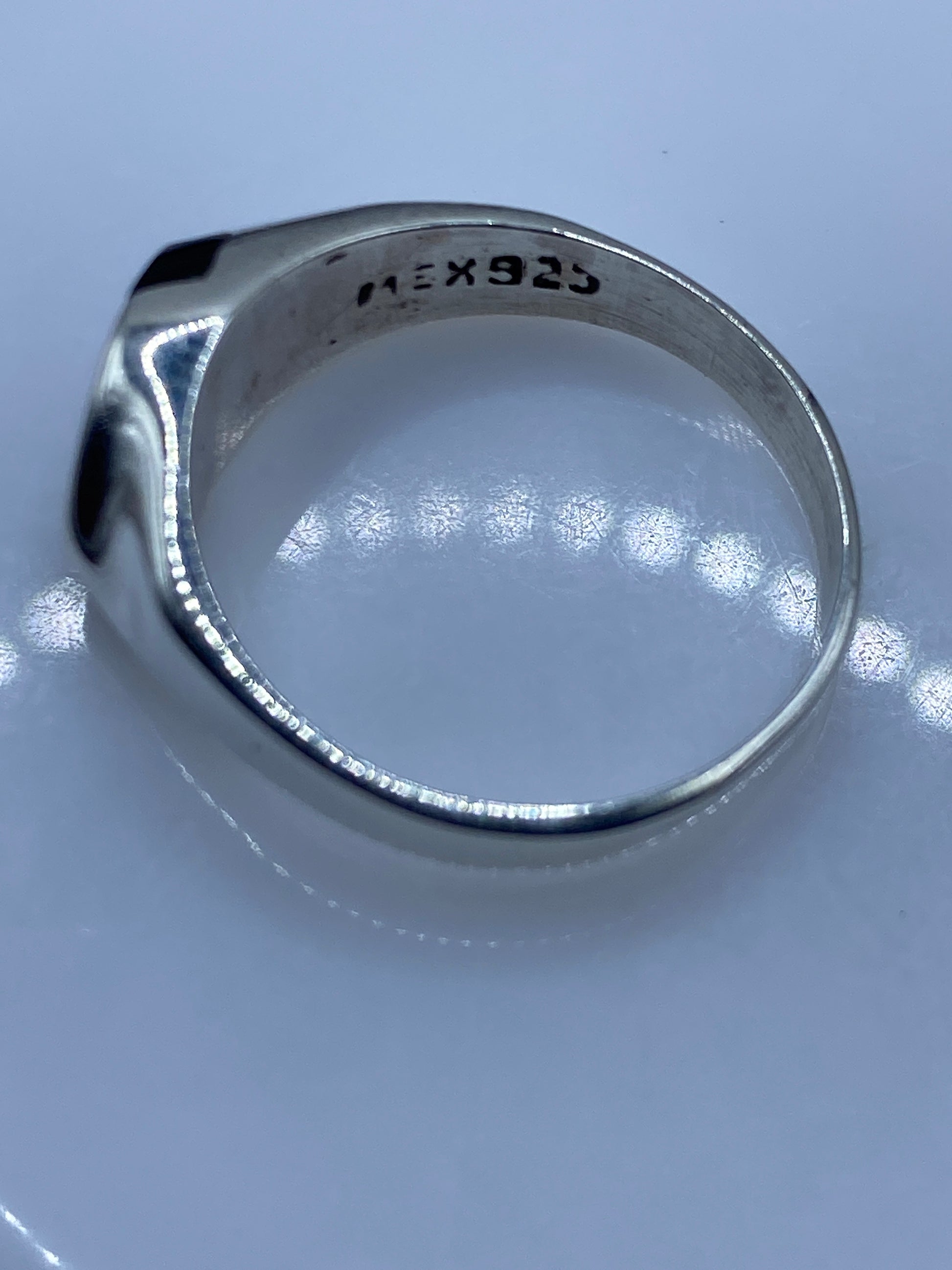 Anillo de Plata con Ónix Negro — Diseño Moderno Unisex — foto 5