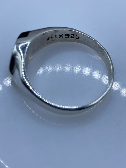 Anillo de Plata con Ónix Negro — Diseño Moderno Unisex — foto 5