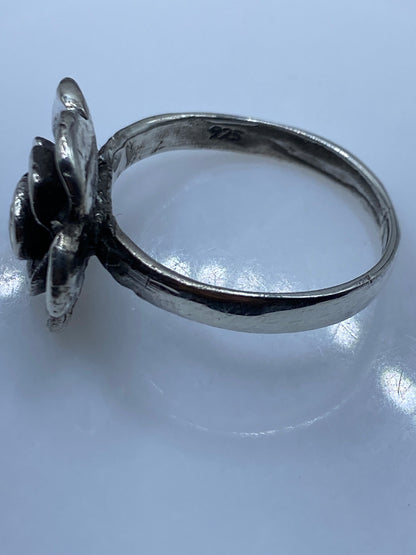 Anillo Rosa Floral Plata .925 — Minimalista Taxco — foto 5