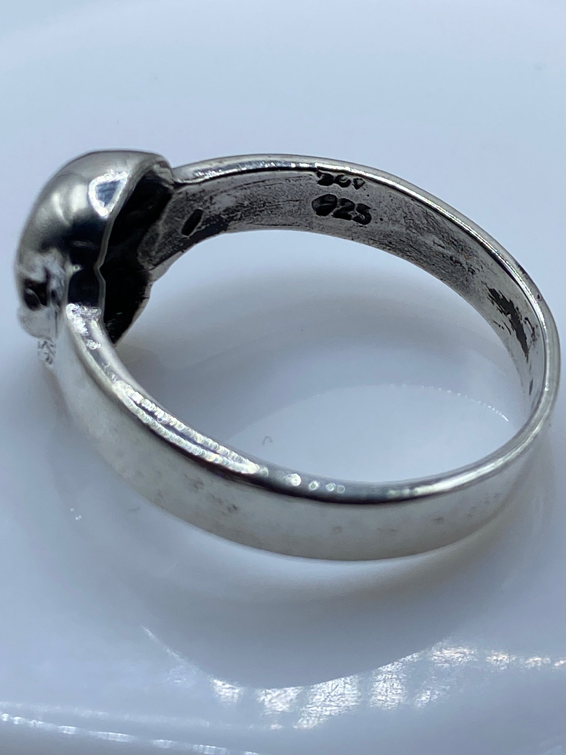 Anillo de Plata Calavera Clásica Taxco .925 — Para Él — foto 5